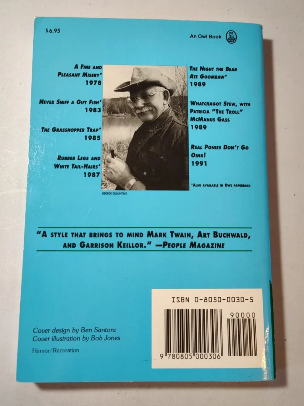 Patrick F McManus They Shoot Canoes, Don't They? PB Book 1982